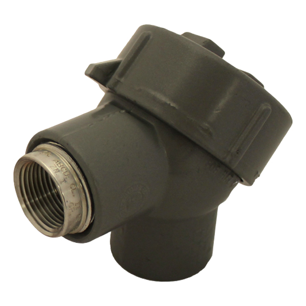 8200-001 New Metrix IP4X Capped Elbow
